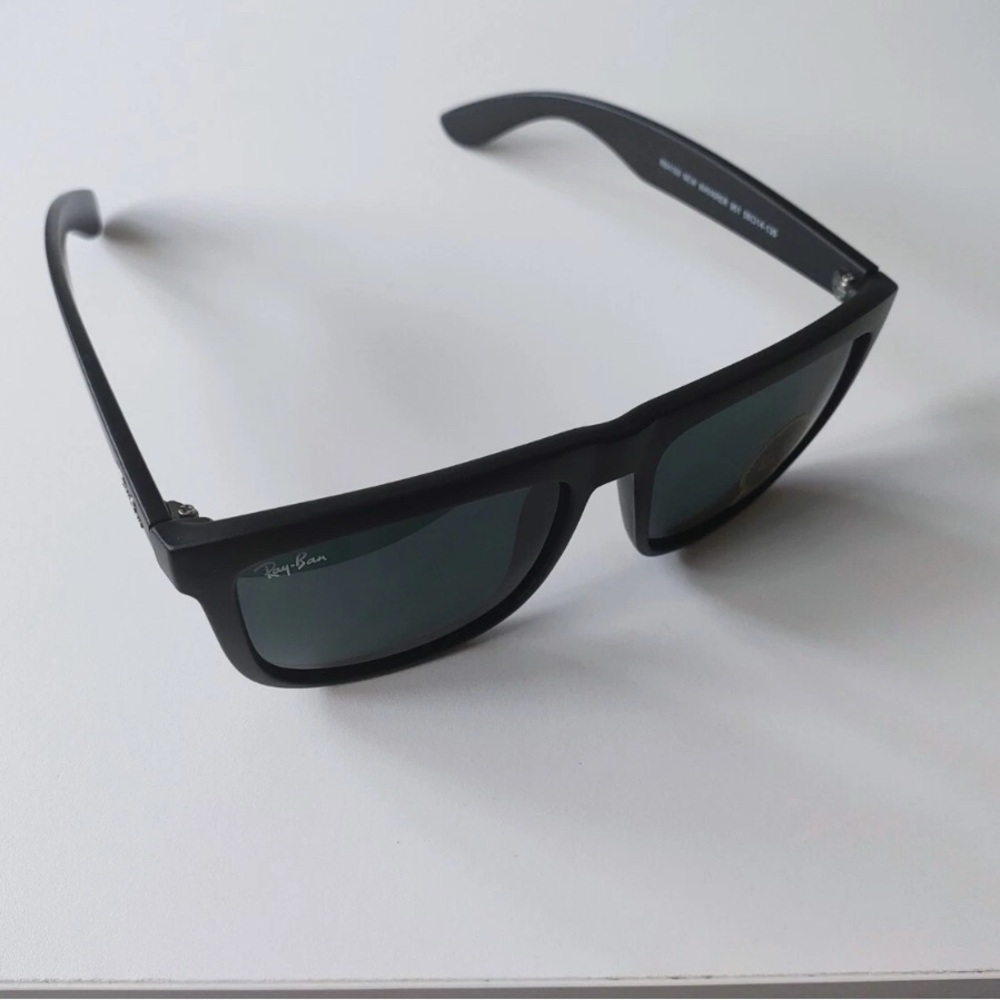 Ray-Ban Justin Black Sunglasses- Limited Edition - Picture 3 of 6